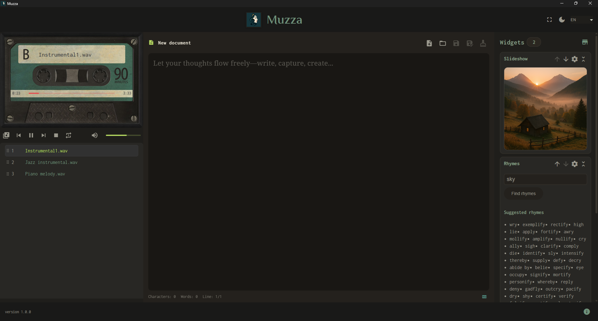 Muzza screenshot 3
